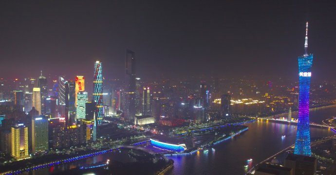 广州塔塔身LED广告屏媒体推介！